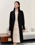 YAYING Triacetate Long Trench Coat EPIAT7307AH