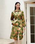 YAYING Jacquard Trench Coat EPJAA7409AG