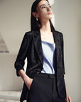EP YAYING Silk Blazer