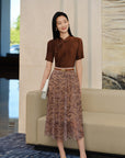 YAYING Chinese Style Embroidered Skirt