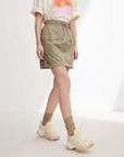 EP YAYING A-shape Midi Skirt