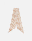 EP YAYING Letter Printed Silk Scarf