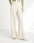 EP YAYING Wide-Leg Suit Pants