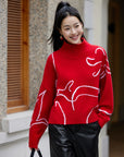 EP YAYING Wool Sweater