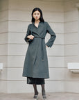 EP YAYING Wool Cashmere Coat