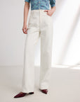 EP YAYING Straight-Leg Slim Jeans