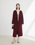 EP YAYING Pure Cashmere Coat