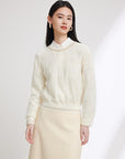 EP YAYING Wool Jacquard Knit