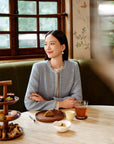 YAYING Loro Piana Tweed Coat