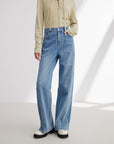 EP YAYING Antibacterial Cooling Denim Pants
