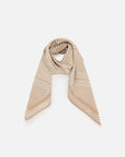 EP YAYING Silk Letter Print Scarf