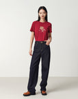 EP YAYING High-Waisted Slim Jeans EGKPDJ636AZ