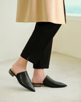 EP YAYING Low-heeled Muller Slippers for Outdoor Wear