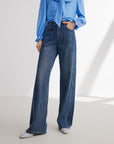 EP YAYING Straight Wide-Leg Jeans
