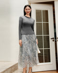 YAYING Crew Neck wool Knit Sweater