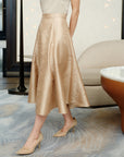 YAYING Chinese Style Dark Pattern Skirt