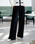 YAYING Straight Leg Black Pants