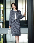 YAYING Chinese Style Silk-Cotton Cropped Jacket