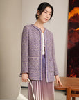 YAYING Tweed Parisian-Style Coat