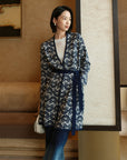YAYING Cross-Front Knitted Cardigan
