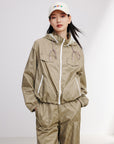 EP YAYING Embroidered Mountain Series Coat EGJPA1302AG