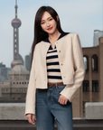 EP YAYING Parisian-Style Wool Jacket