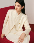 EP YAYING Silk Blazer
