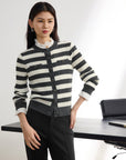 EP YAYING Cashmere Wool Cardigan