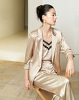EP YAYING acetate suit blazer