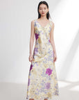 EP YAYING Mulberry Silk Printed Dress