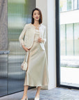 EP YAYING New Chinese Style Silk Jacket