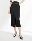 EP YAYIING triacetic acid Midi Skirt
