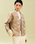 EP YAYING Chinese Style Faux Two-Piece Jacket