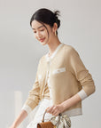 EP YAYING Fragrant Breeze Knit Sweater