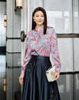YAYING Mulberry Silk Printed Shirt