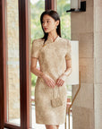 YAYING National Style Pleated Qipao Dress