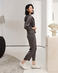 YAYING Acetate Tapered Pants