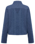YAYING Knit Denim-Look Jacket EPKAA9103AZ