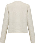 YAYING Wool Tweed-Style Knit Sweater EPKAW9116AM