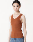 EP YAYING ORANGE TANK TOP