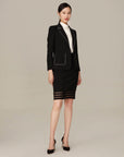 EP YAYING Black Blazer