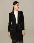 EP YAYING Black Blazer