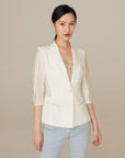 EP YAYING White Blazer