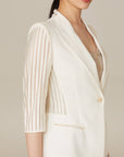 EP YAYING White Blazer