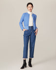 YAYING Blue Button Shirt