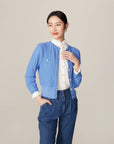 YAYING Blue Button Shirt