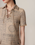 YAYING Short Sleeve Dress