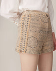 YAYING Beige Short