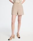 EP YAYING PLEATED SHORTS