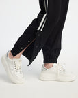 EP YAYING high-waisted tapered pants